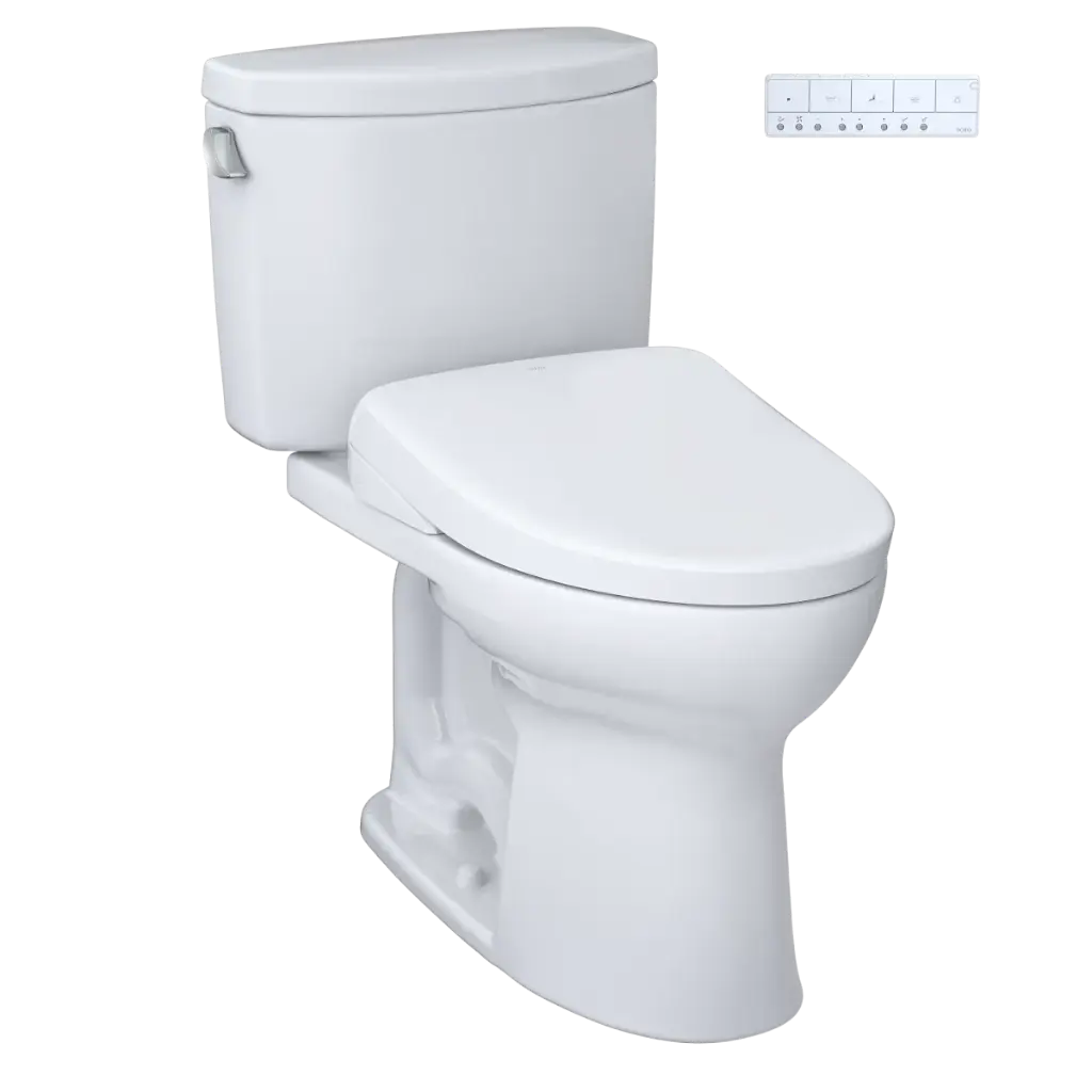 TOTO MW4544726CEFGA#01 Drake II WASHLET+ S7 Two Piece Toilet Cotton
