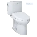 TOTO MW4544736CEFGA#01 Drake II Washlet+ S7A Two Piece Toilet Cotton