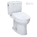 TOTO MW4544736CUFGA#01 Drake II Washlet+ S7A Two Piece Toilet Cotton