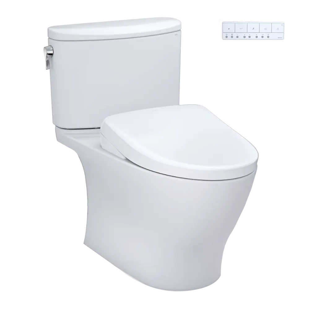 TOTO MW4424736CEFGA#01 Nexus Washlet+ S7A Two Piece Toilet Cotton