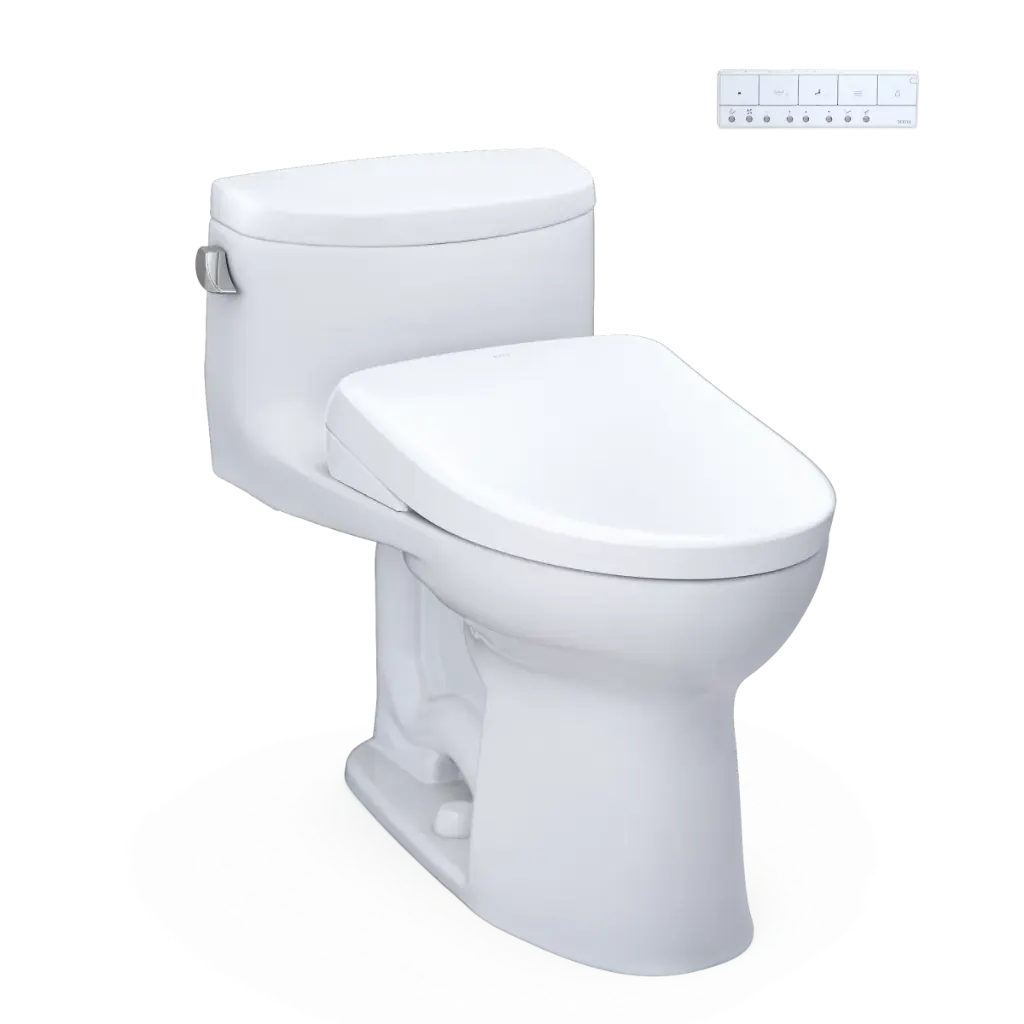 TOTO MW6344726CEFG#01 Supreme II Washlet+ S7 One Piece Toilet Cotton