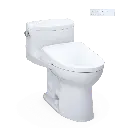 TOTO MW6344726CEFG#01 Supreme II Washlet+ S7 One Piece Toilet Cotton