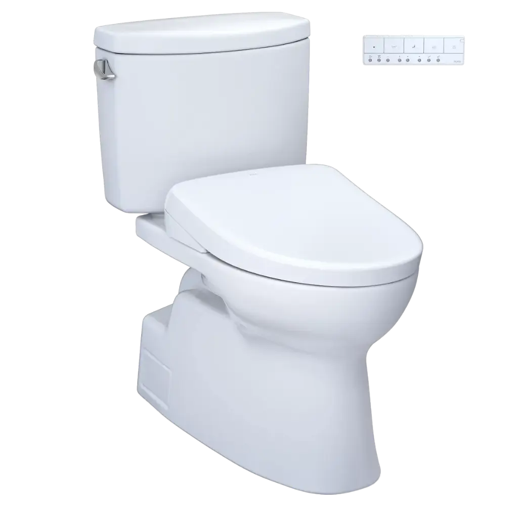 TOTO MW4744726CEFG#01 Vespin II Washlet+ S7 Two Piece Toilet Cotton