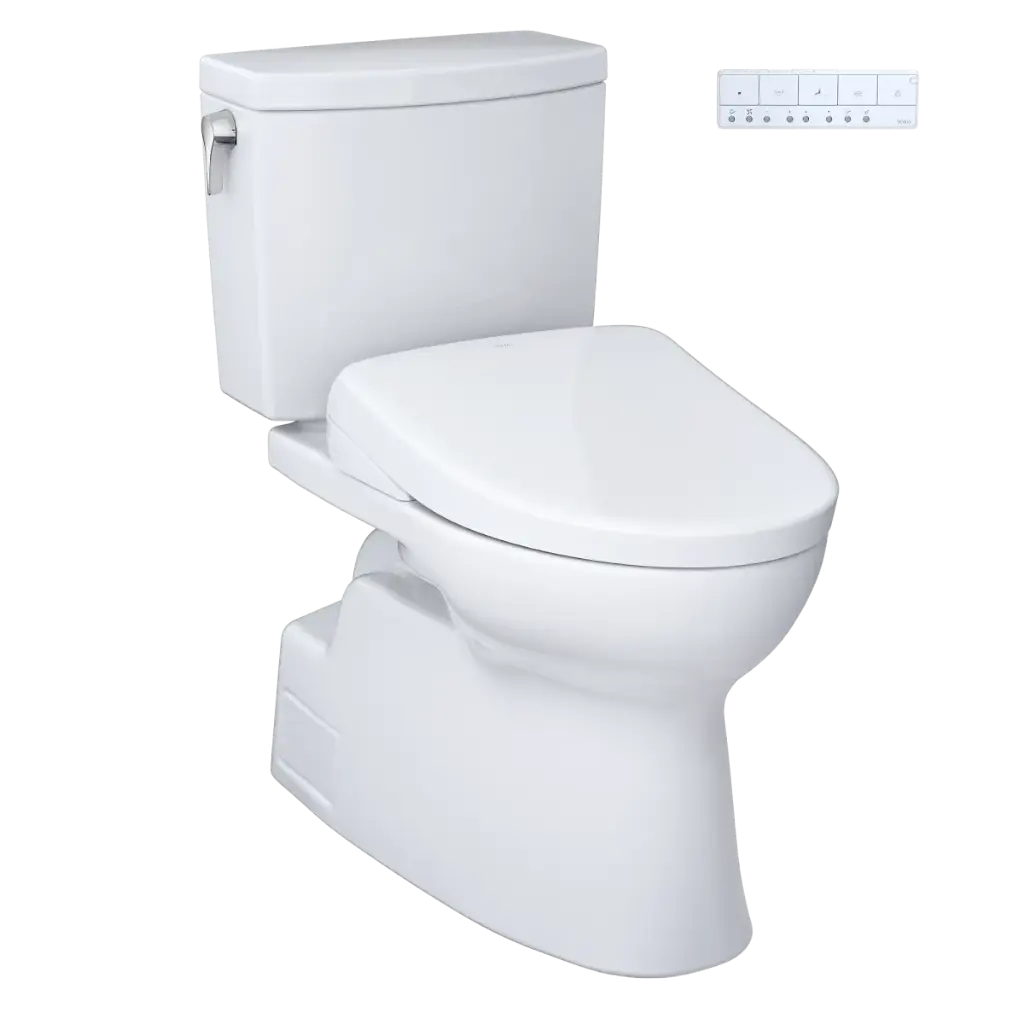 TOTO MW4744736CUFG#01 Vespin®II Washlet+ S7A Two Piece Toilet Cotton