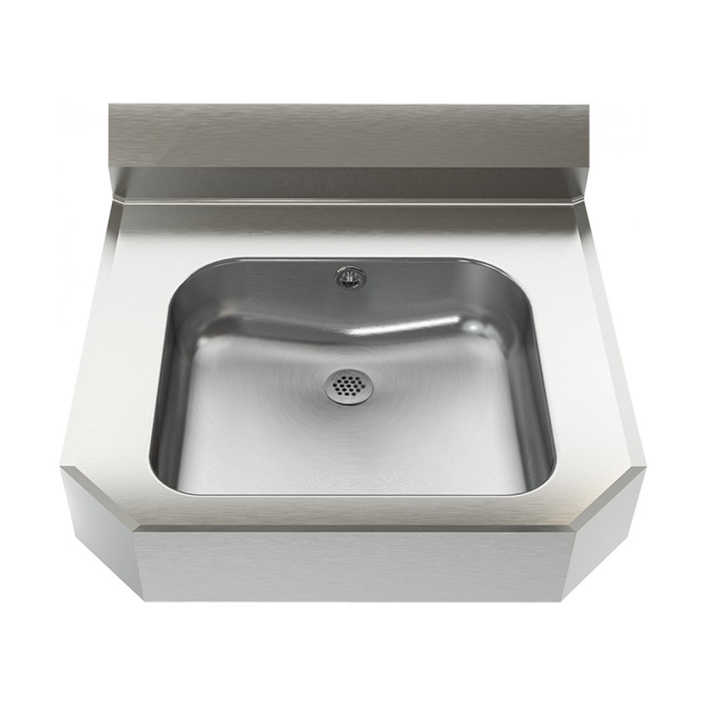 Franke WHB2221-8-3 Wall Hung Wash Basin 3 Holes Stainless Steel