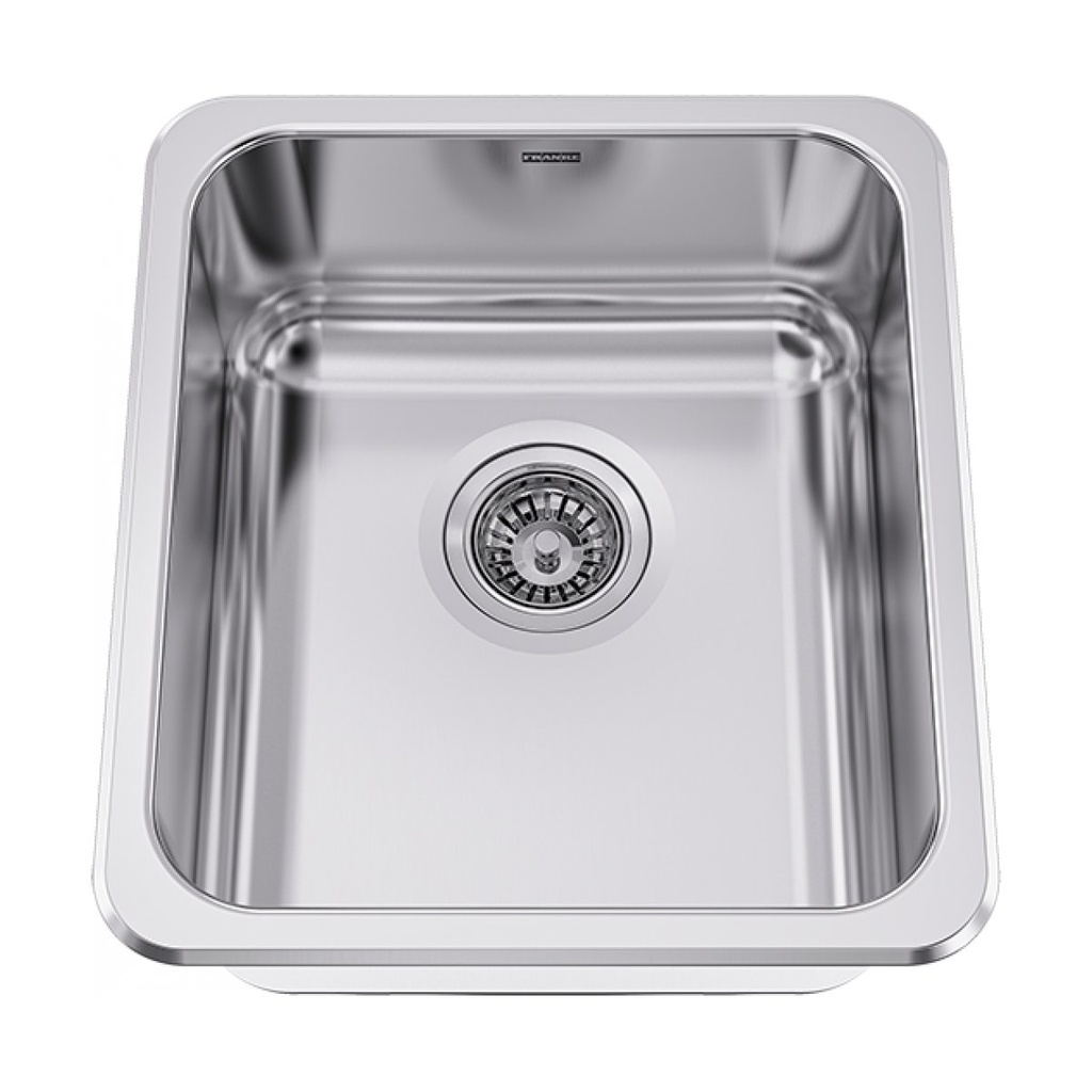 Franke S6407-316P-1 Topmount Single Sink No Ledge Stainless Steel