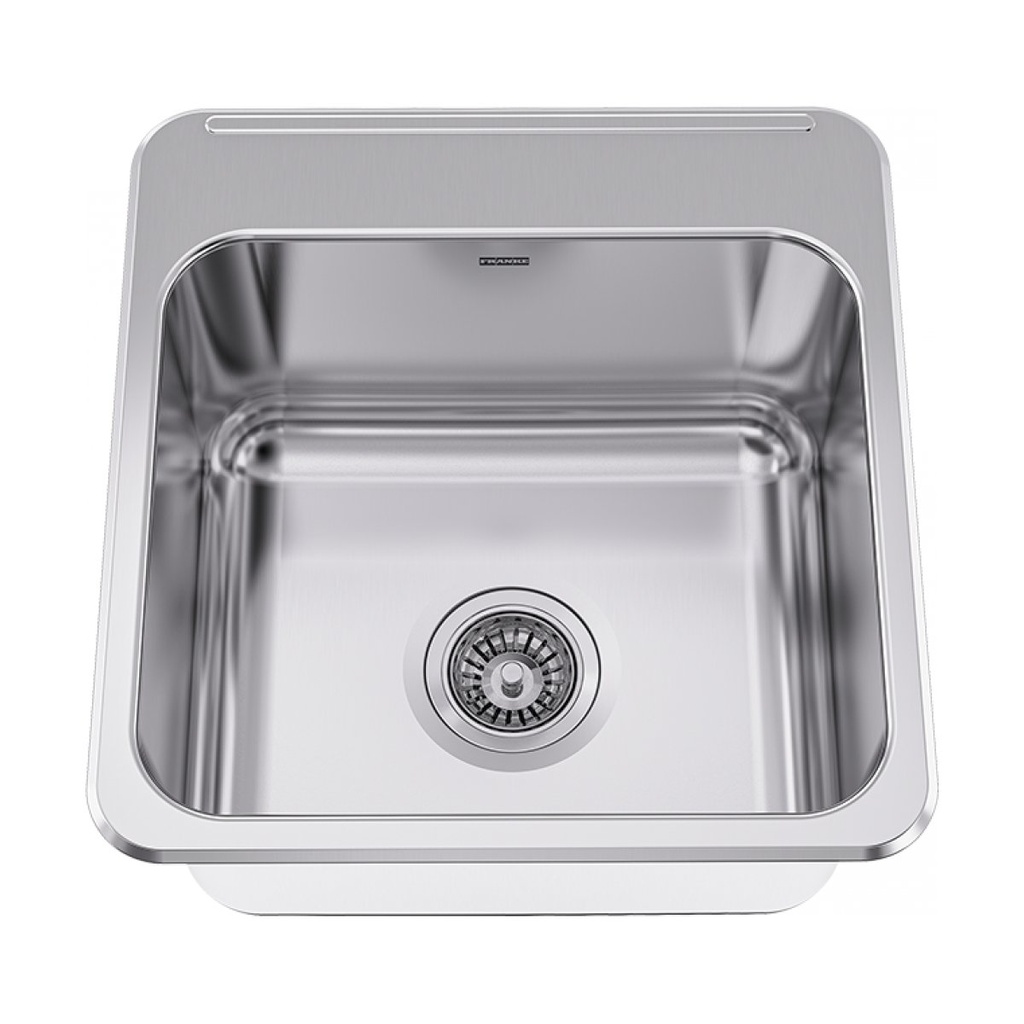 Franke LBS4610-316P-1-3 Type 316 Topmount Single Sink Stainless Steel
