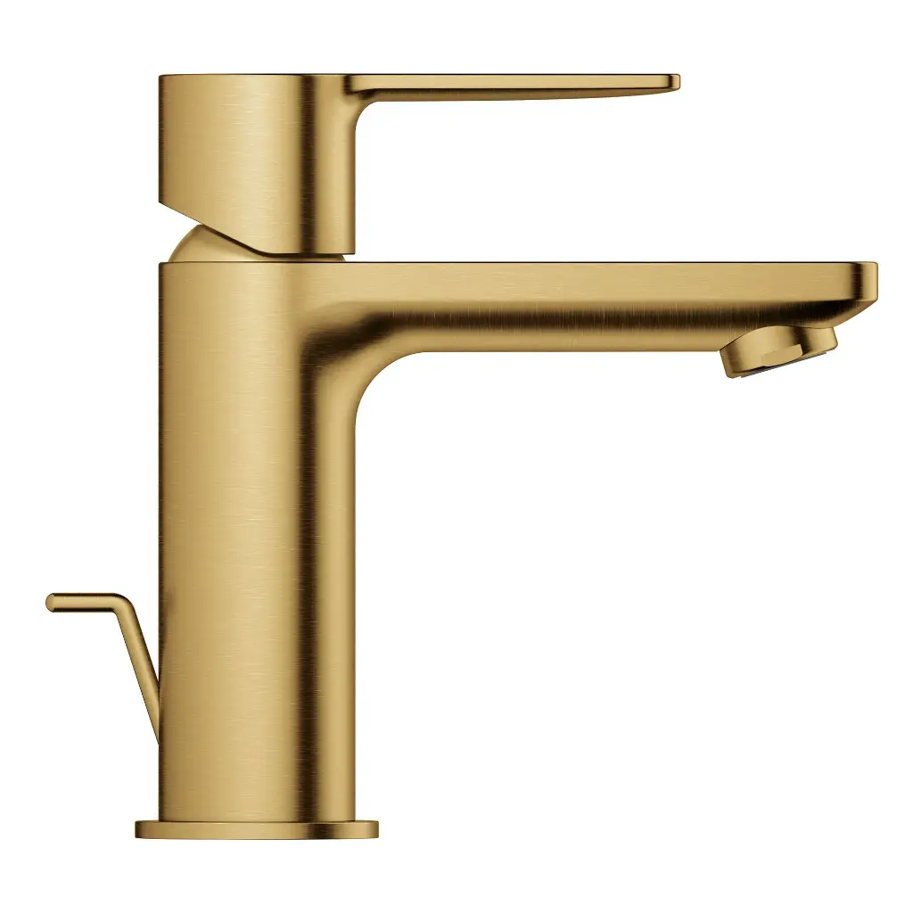 Grohe 23824GNA Lineare Single Hole XS-Size Bathroom Faucet Brushed Cool Sunrise