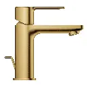 Grohe 23824GNA Lineare Single Hole XS-Size Bathroom Faucet Brushed Cool Sunrise