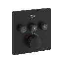 Grohe 291422430 Grohtherm Triple Function Thermostatic Valve Trim Matte Black