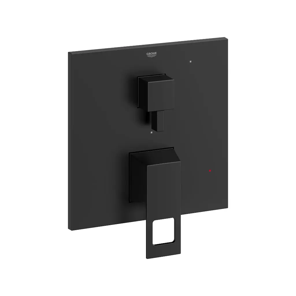 Grohe 294222430 Eurocube Pressure Balance Valve Trim Matte Black