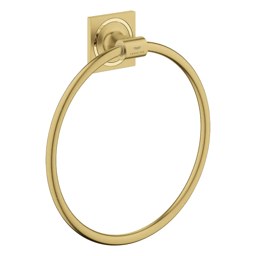 Grohe 40339GN1 Allure New Towel Ring Brushed Cool Sunrise