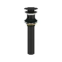 Grohe 486562430 Bathroom Sink Pop-Up Drain With Overflow Matte Black
