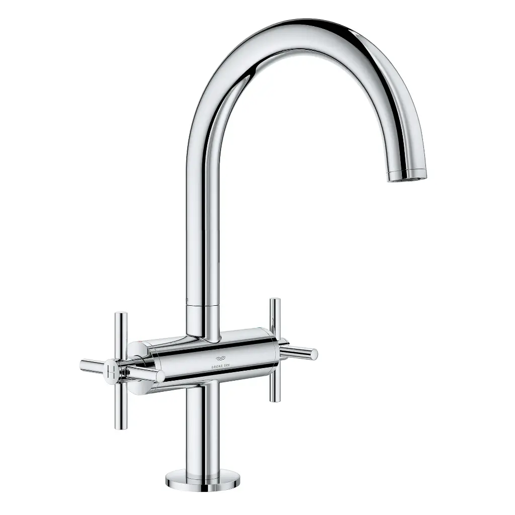 Grohe 21146000 Atrio New Single Hole Two-Handle Bathroom Faucet StarLight Chrome