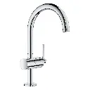 Grohe 24350000 Atrio New Single Hole L-Size Bathroom Faucet Starlight Chrome