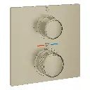 Grohe 29177EN1 Allure New Single Function 2-Handle Thermostatic Valve Trim Brushed Nickel