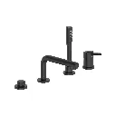Grohe 195762432 Concetto 4-Hole Single-Handle Deck Mount Roman Tub Faucet Matte Black