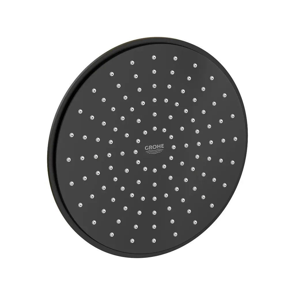 Grohe 278142431 Rainshower Cosmopolitan 210 Shower Head 8" 1 Spray Matte Black