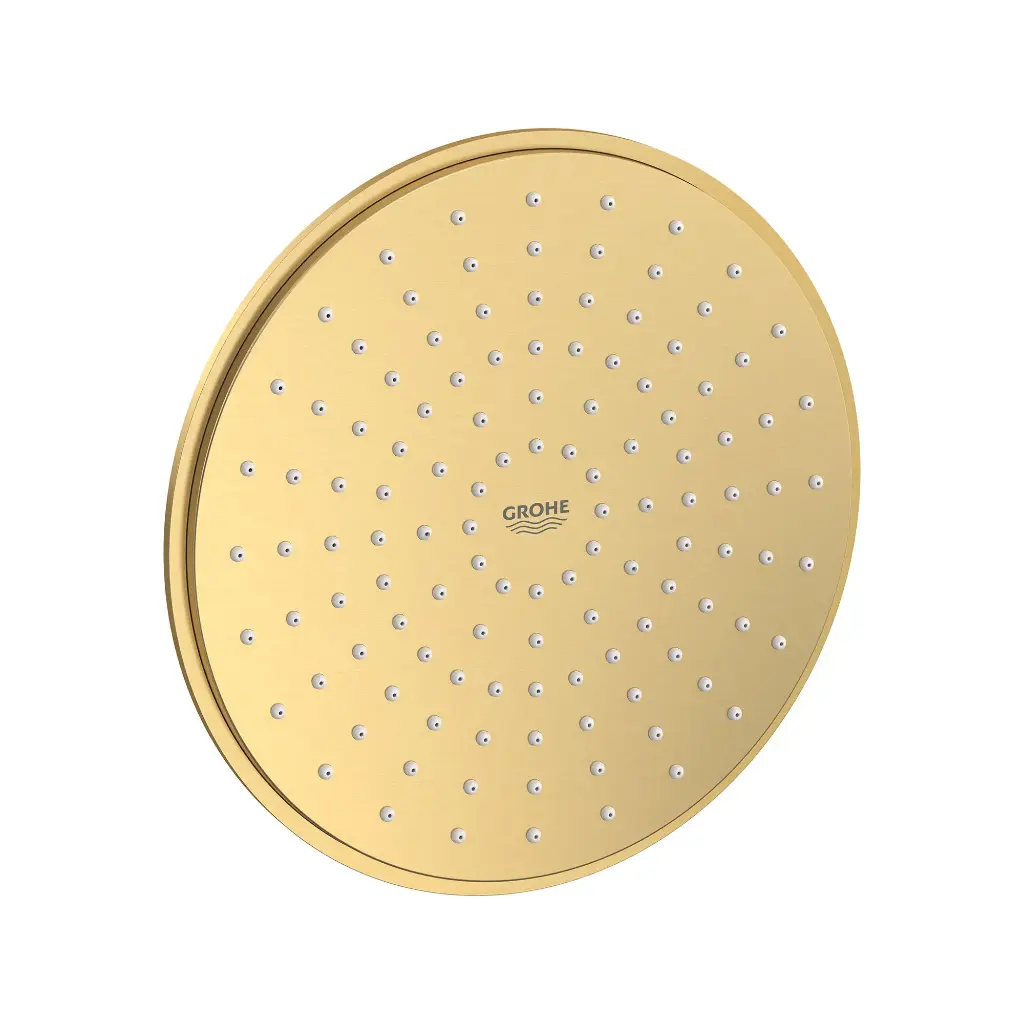 Grohe 27814GN1 Rainshower Cosmopolitan 210 Shower Head 8" 1 Spray Brushed Cool Sunrise