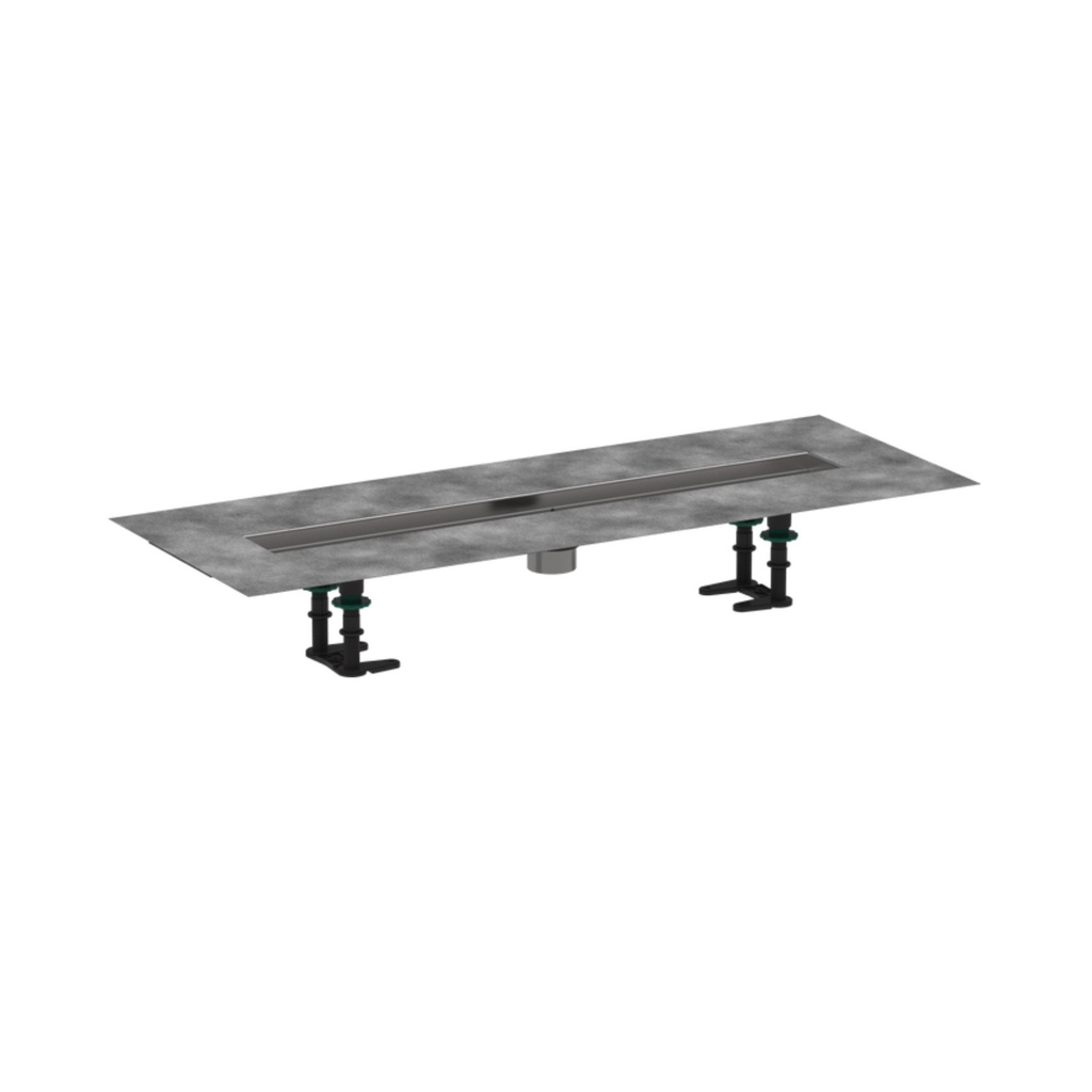 Hansgrohe 56011181 Raindrain Rough 2" Outlet 27 5/8"