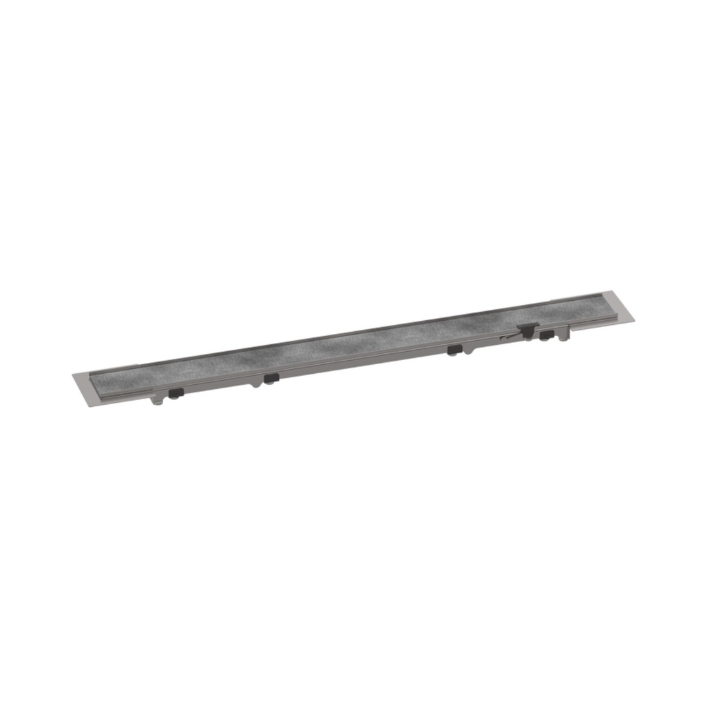 Hansgrohe 56029001 Raindrain Rock Trim Flex 23 5/8" Cut To Size And Tileable