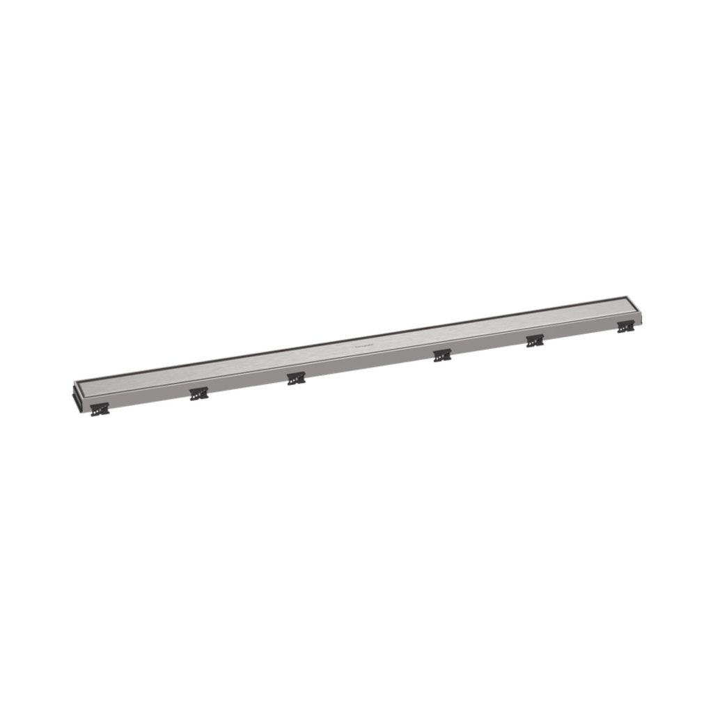 Hansgrohe 56041801 Raindrain Match Trim Zero/ Tile 39 3/8" Brushed Stainless Steel