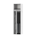 Hansgrohe 56062700 Xtrastoris Rock Recessed Toilet Brush Holder Matte White