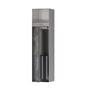 Hansgrohe 56062800 Xtrastoris Rock Recessed Toilet Brush Holder Brushed Stainless Steel