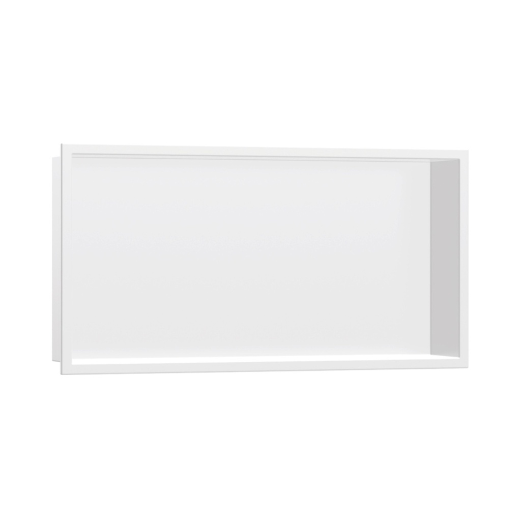 Hansgrohe 56064700 Xtrastoris Original Wall Niche With Integrated Frame 12 X 24 Matte White