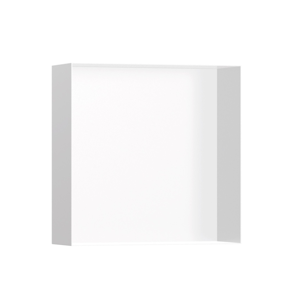 Hansgrohe 56073700 Xtrastoris Minimalistic Wall Niche With Open Frame Matte White