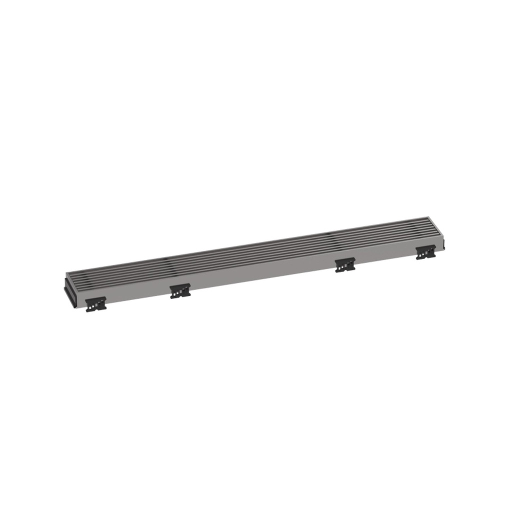 Hansgrohe 56115801 Raindrain Match Trim Boardwalk 23 5/8" Brushed Stainless Steel