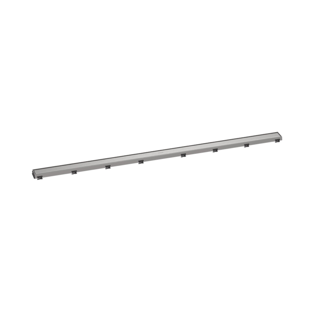 Hansgrohe 56127801 Raindrain Match Trim for 59 1/8" Rough Brushed Stainless Steel