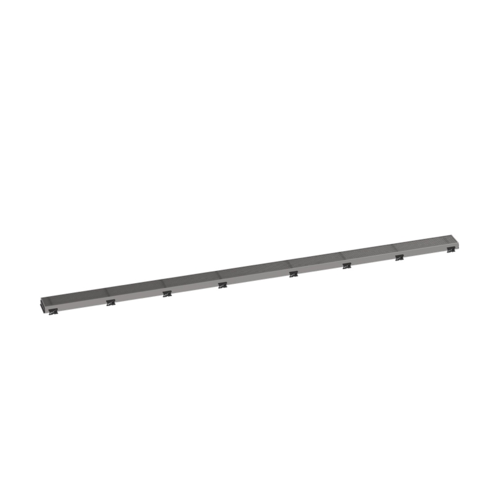 Hansgrohe 56128801 Raindrain Match Trim Boardwalk 59 1/8" Brushed Stainless Steel
