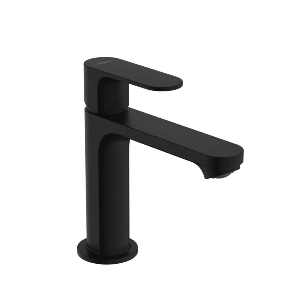 Hansgrohe 72517671 Rebris S Single Hole Faucet 110 With Pop-Up Drain Matte Black