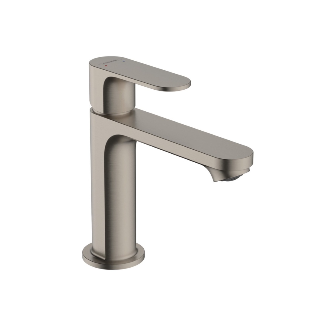 Hansgrohe 72517821 Rebris S Single Hole Faucet 110 With Pop-Up Drain Brushed Nickel