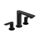 Hansgrohe 72532671 Rebris E Widespread Faucet 110 With Pop-Up Drain Matte Black