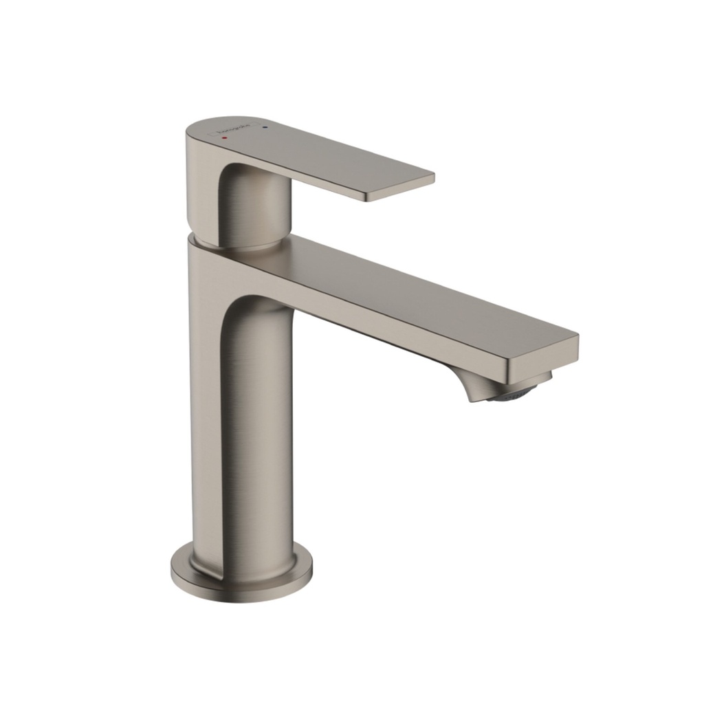 Hansgrohe 72557821 Rebris E Single Hole Faucet 110 With Pop-Up Drain Brushed Nickel