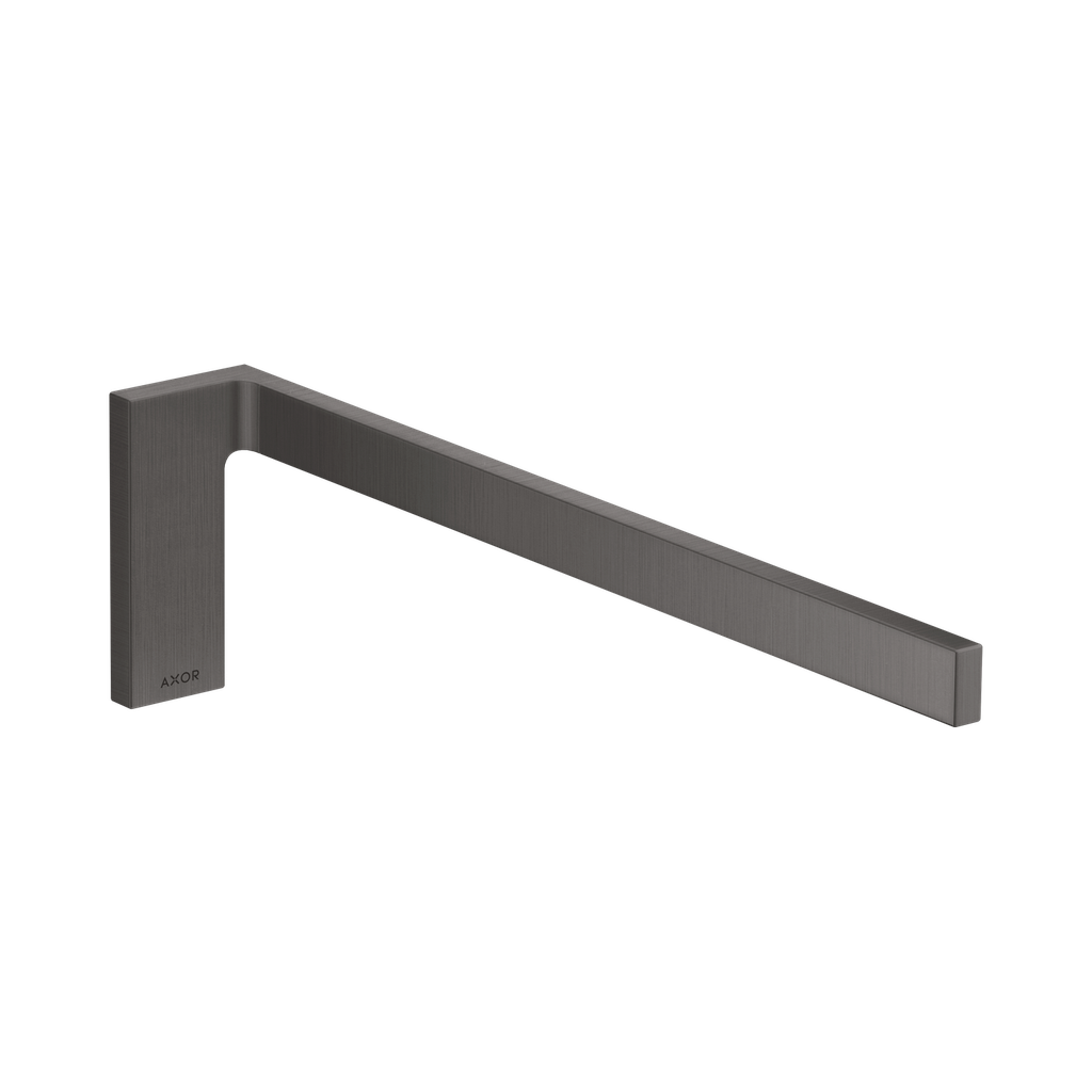 Hansgrohe 42626340 Axor Universal Rectangular Towel Holder Brushed Black Chrome