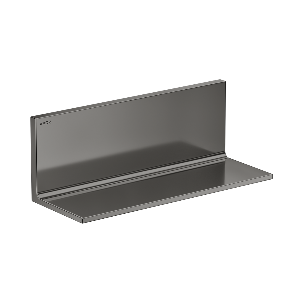 Hansgrohe 42644330 Axor Universal Rectangular Shelf 12" Polished Black Chrome