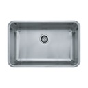 Franke GDX11028-CA Grande Undermount Single Bowl Kitchen Sink Stainless Steel