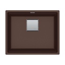Franke PKG110-20ES Peak Granite Single Bowl Sink Mocha