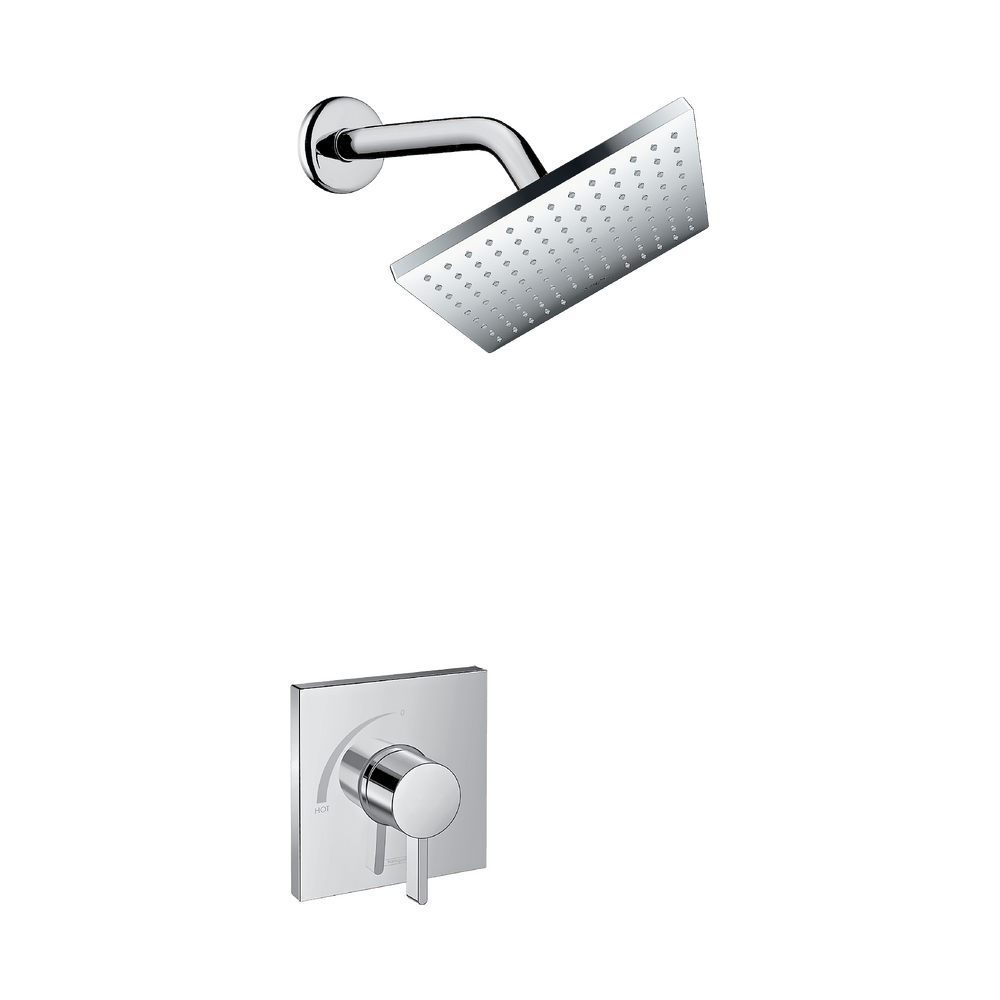 Hansgrohe 04958000 Vernis Shape Pressure Balance Shower Set Chrome