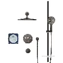 Grohe 103082A000 Rainshower SmartControl Thermostatic Triple Function Shower Kit Hard Graphite
