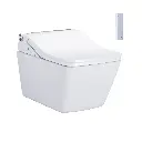 TOTO CWT4494549CMFGA#MS SW Wall Hung Toilet With Auto Flush Washlet Cotton