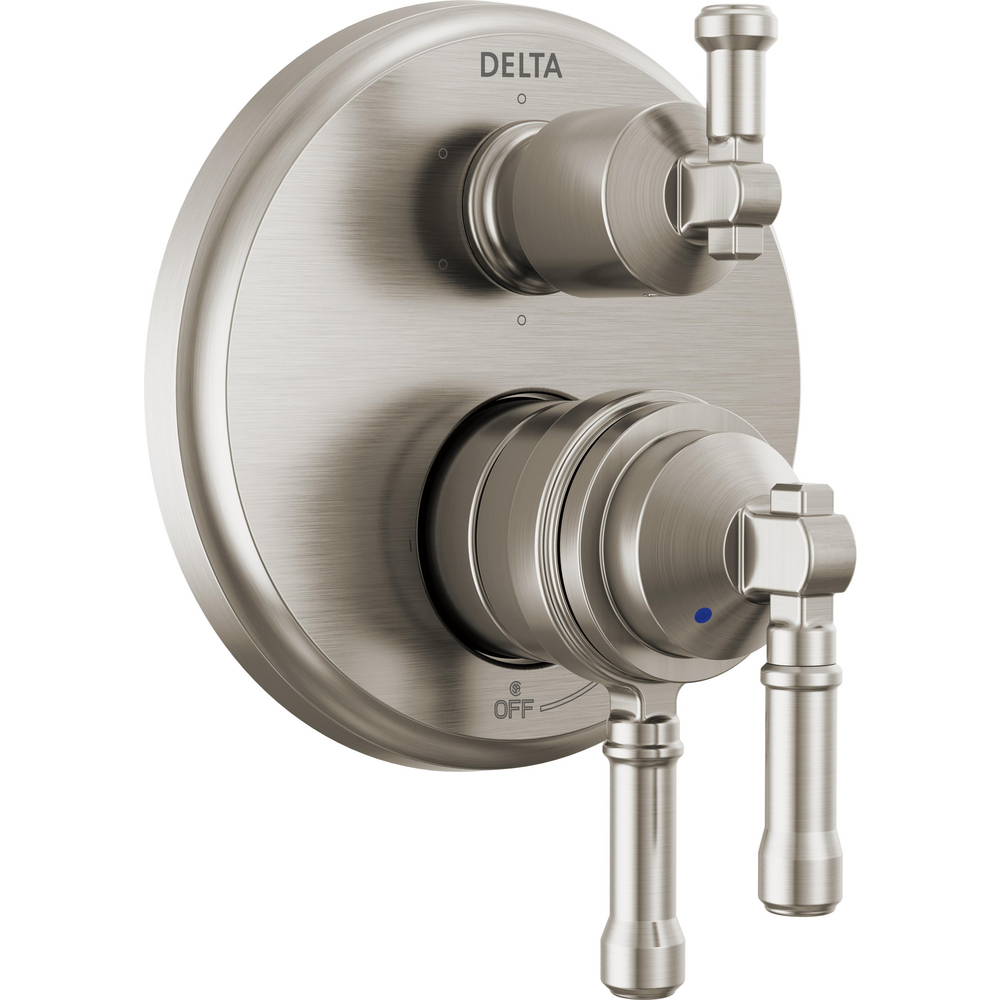 Delta T27984-SS-PR Broderick 17 Series Integrated Diverter Trim Lumicoat Stainless
