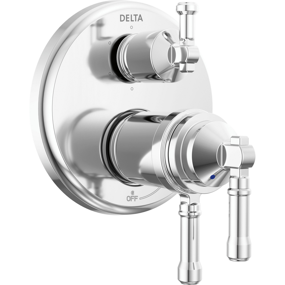 Delta T27T984-PR Broderick 17T Series Integrated Diverter Trim Lumicoat Chrome