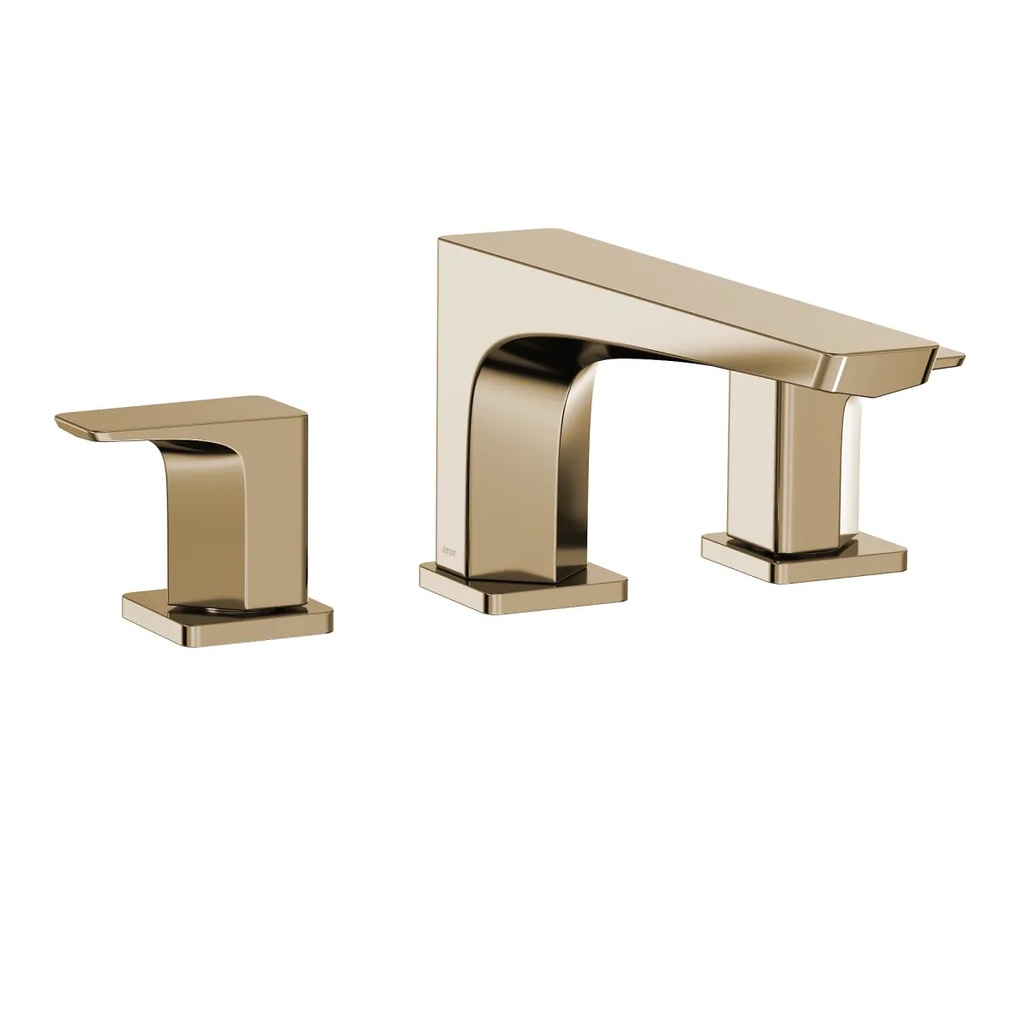TOTO TBG07201U#PFG GE Three hole Roman Tub Filler Trim Polished French Gold