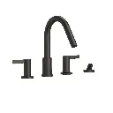 TOTO TBG11202UA#MBL GF Four Hole Roman Tub Filler Trim Matte Black