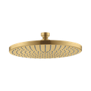 Hansgrohe 26071251 Axor Starck Showerhead 240 1-Jet Brushed Gold Optic