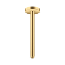 Hansgrohe 26433251 Axor Extension Pipe For Ceiling Mount 12" Brushed Gold Optic